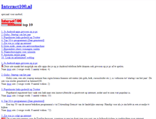Tablet Screenshot of mobi.internet100.nl